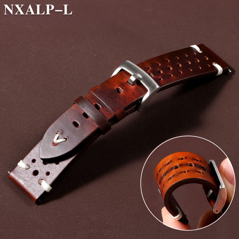 Nato Strap Nylon - Bracelet de montre rétro en cuir,