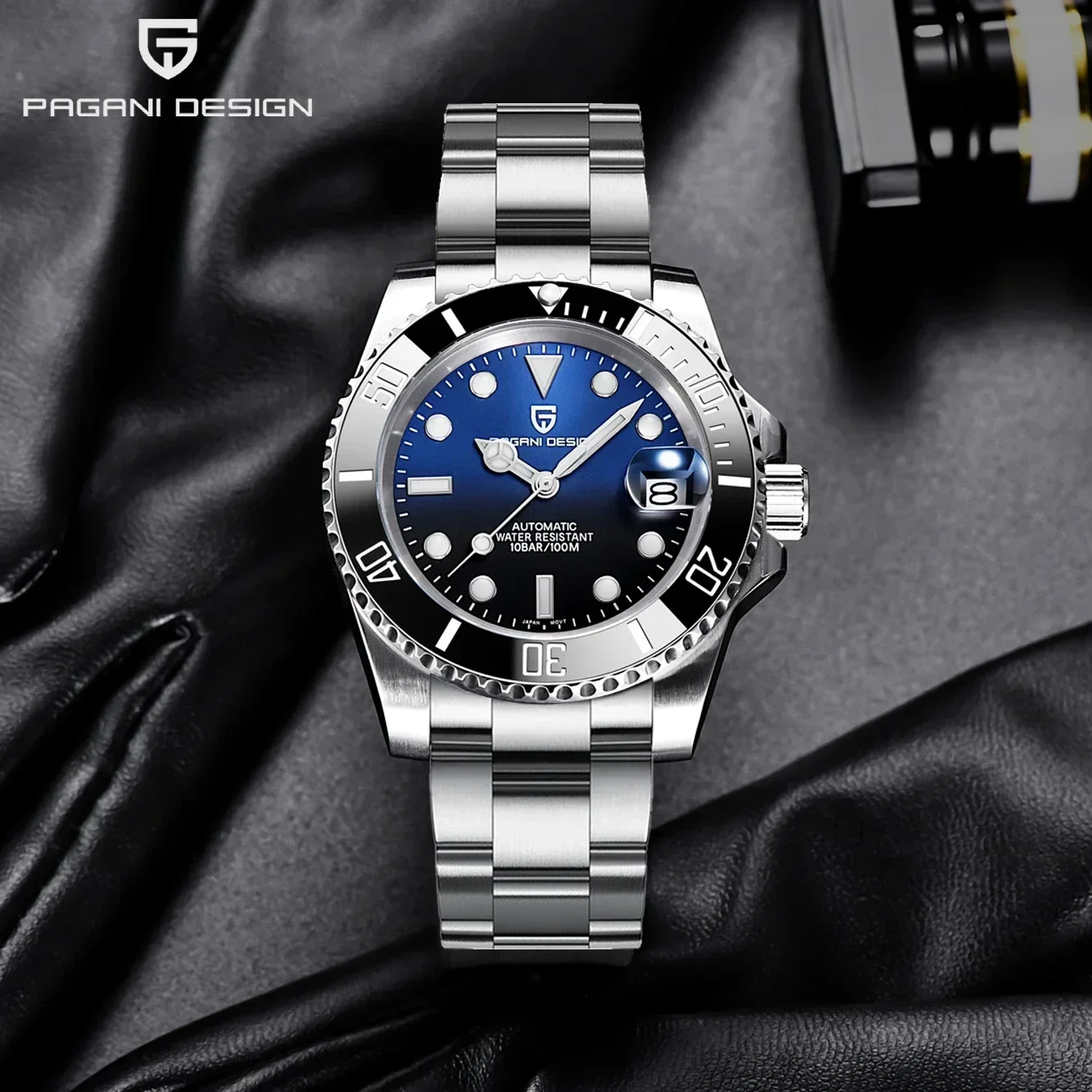 Rolex Watch Submariner - PAGANI DESIGN 2026 Nouvelle Montre-bracelet mécanique