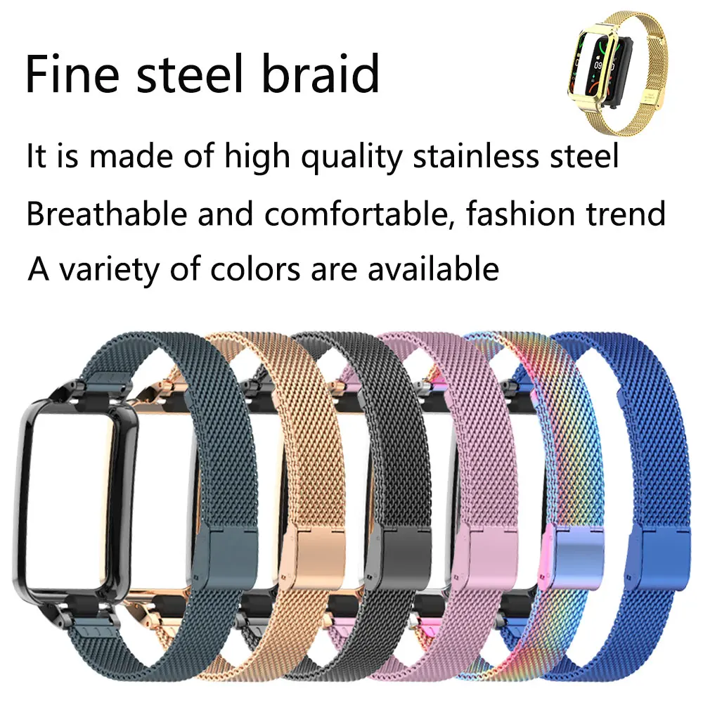Convient pour Oppo Band 2, bra - Mesh Strap Metal avis et prix