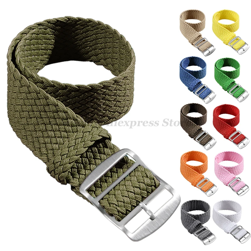 Bracelet en Nylon tissé pour b - Perlon Strap Woven avis et prix